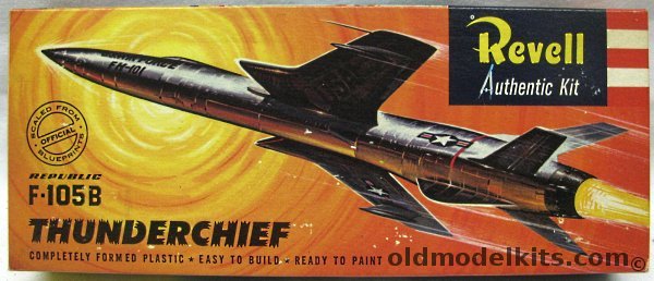 Revell 1/75 F-105B Thunderchief - 'S' Issue, H285-89 plastic model kit